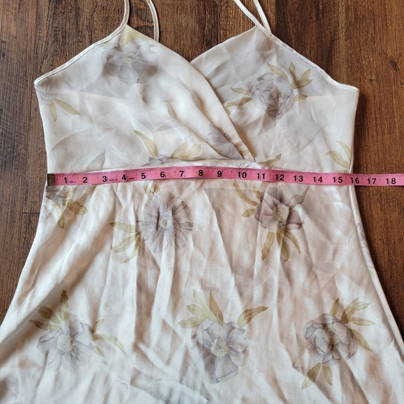 Vintage Val Mode Lingerie Floral Print Slip Dress - Picture 8 of 9